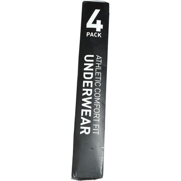 Adidas Men’s Core Cotton Trunk Underwear 4-Pack XXL 46-48 Black Grey Stretch - Picture 2 of 12